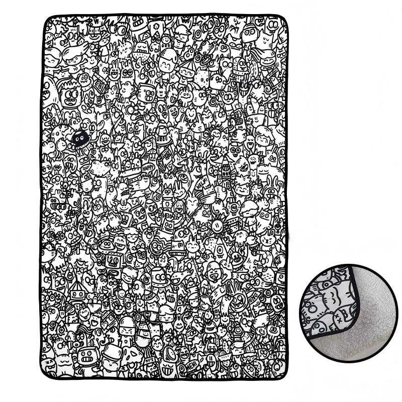 🎨DIY Coloring Blanket🖍️