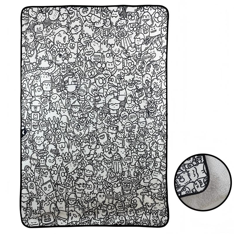 🎨DIY Coloring Blanket🖍️