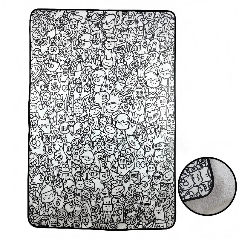 🎨DIY Coloring Blanket🖍️