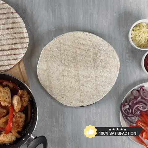 Large Tortilla Sealer for Mess-Free Cooking