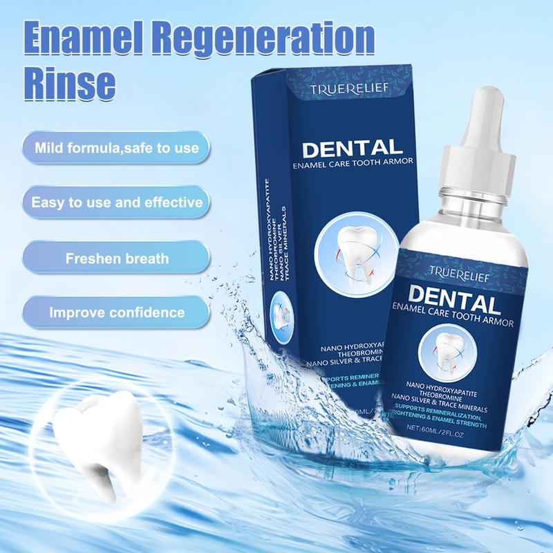Tooth Armor Liquid, An-ti Cavity and Enamel Protector, Teeth Whitening Solution Daily Oral Care，Brightening Repair Tooth Color Correcter