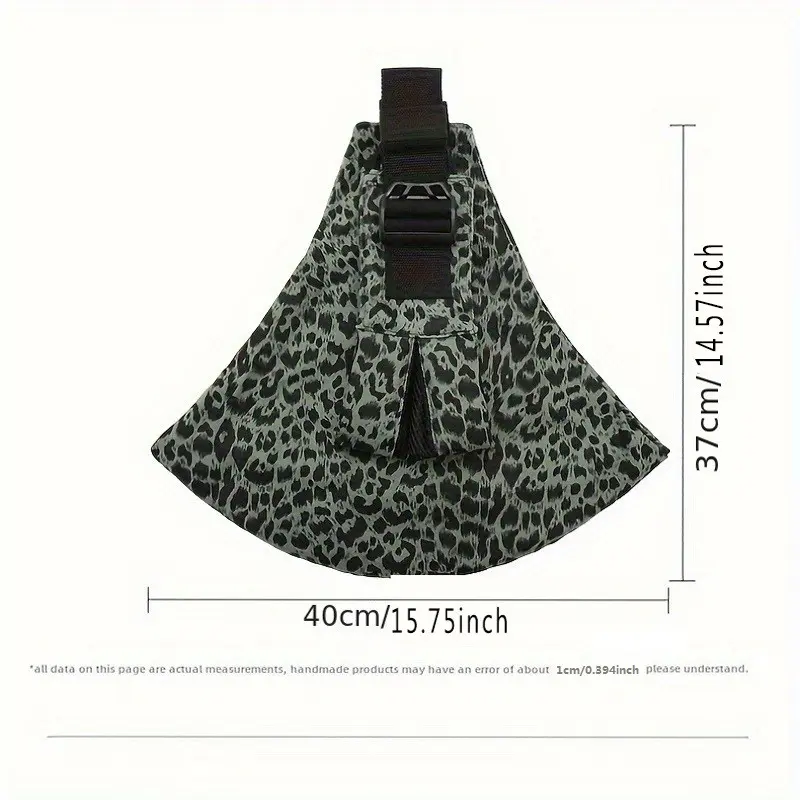 Adjustable Baby Carrier Strap, Upgraded Toddler Harness, Ergonomic Design, Comfortable Infant Wrap, Travel Friendly, Lightweight Ergonomic Carrier, 10-45 Lbs, Leopard Print #GLOBAL PICKS