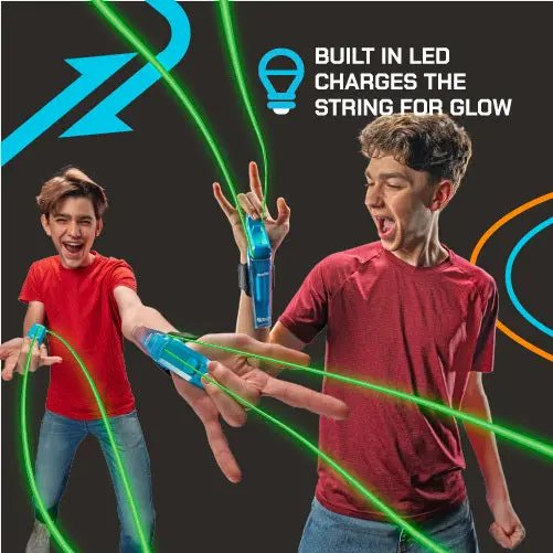 String Launcher Toy - Glow-in-the- Shooter for Kids and Adults
