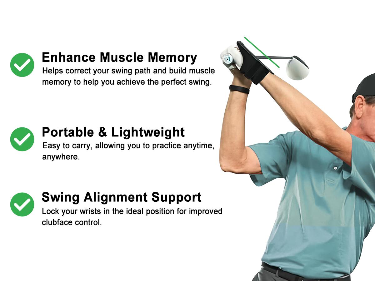 Arttodo Golf Arm Band and Wrist Strap, Golf Training Aid, Arm Trainer to Improve Consistency, Sync Arms and Body, Practice Aid for All Level Golfers, Vice Golf Starter Set Arttodo Golf Arm Band and Wrist Strap, Golf Training Aid, Arm Trainer to Improve Consistency, Sync Arms and Body, Practice Aid for All Level Golfers, Vice Golf Starter Set