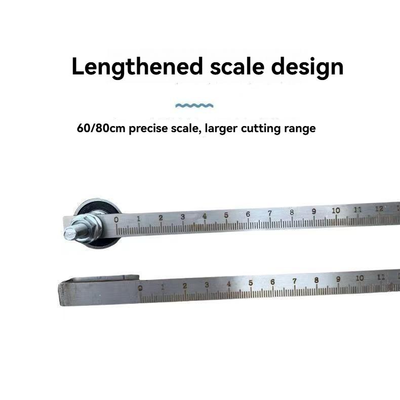 Positioning Calipers for Precise Measurements & Easy Wood Cutting - Essential Tool for Straight Lines and Consistent Measurements