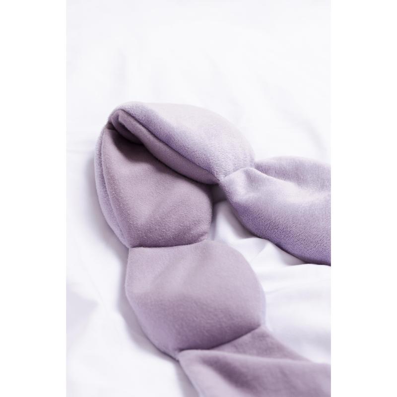 Sleep Mask - The Weighted Blanket For Your Eyes, Calming Eyemask for Deep Sleep, Side-Sleeping Friendly, 100% Blackout, Patented Strap-Free Design