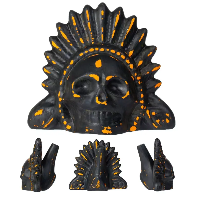 Aztec Death Whistle 125+ Decibels Loud Screaming Whistle with Authentic Human Scream Sound