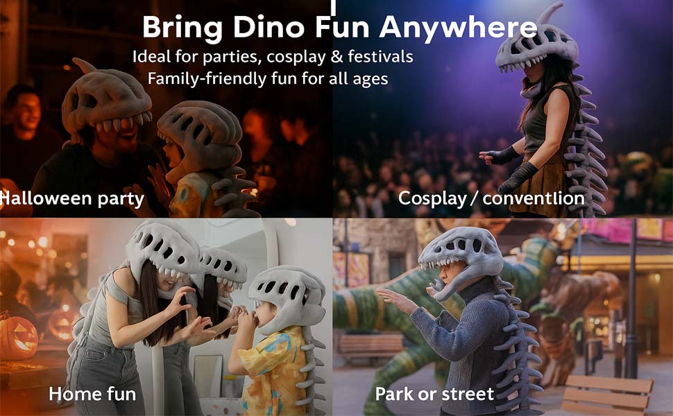 3D Plush Realistic Dino Outfit