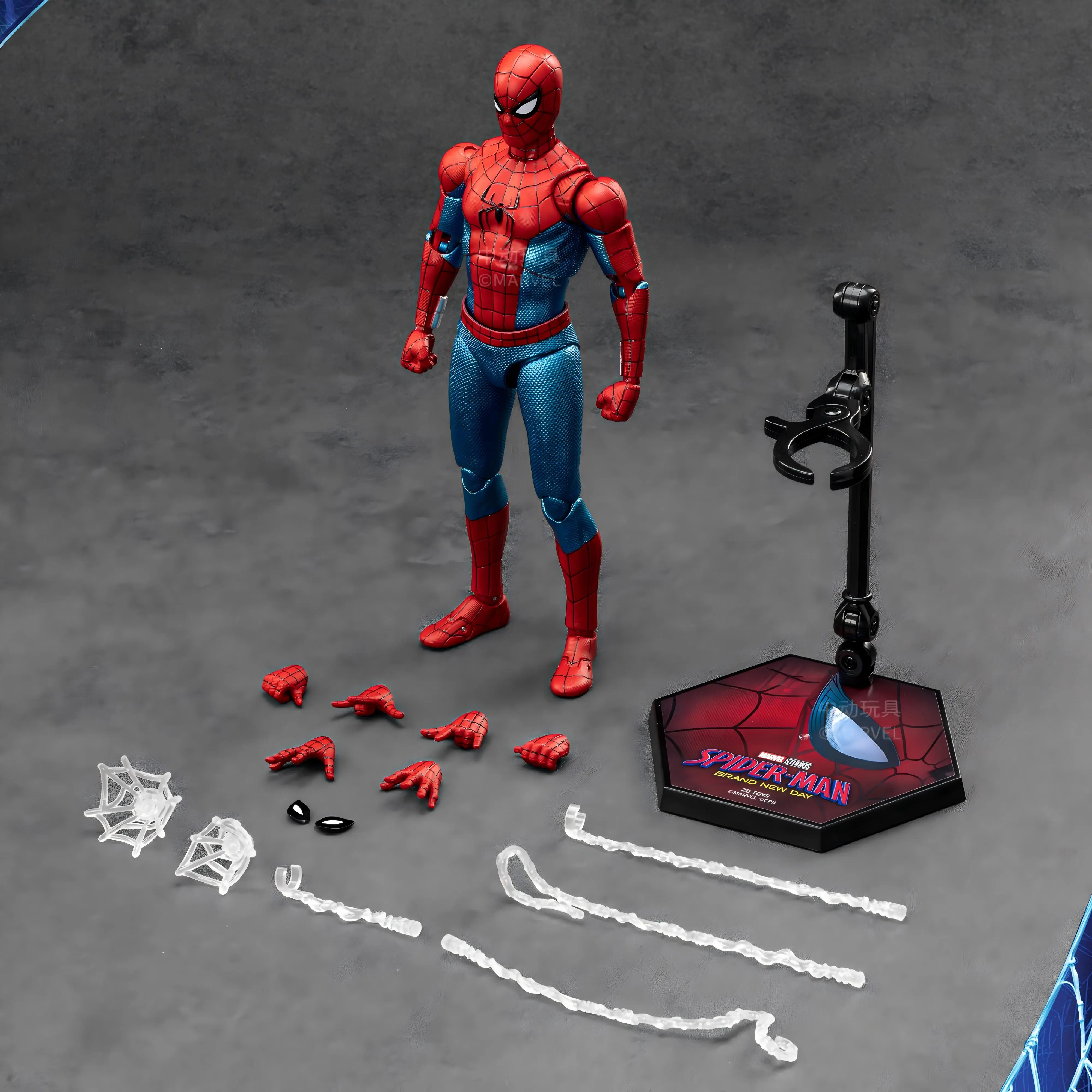 Marvel ZD Toys Spider-Man: Brand New Day 7-Inch Collectible Action Figure Set