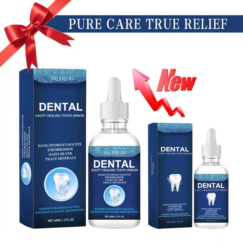 Tooth Armor Liquid, An-ti Cavity and Enamel Protector, Teeth Whitening Solution Daily Oral Care，Brightening Repair Tooth Color Correcter