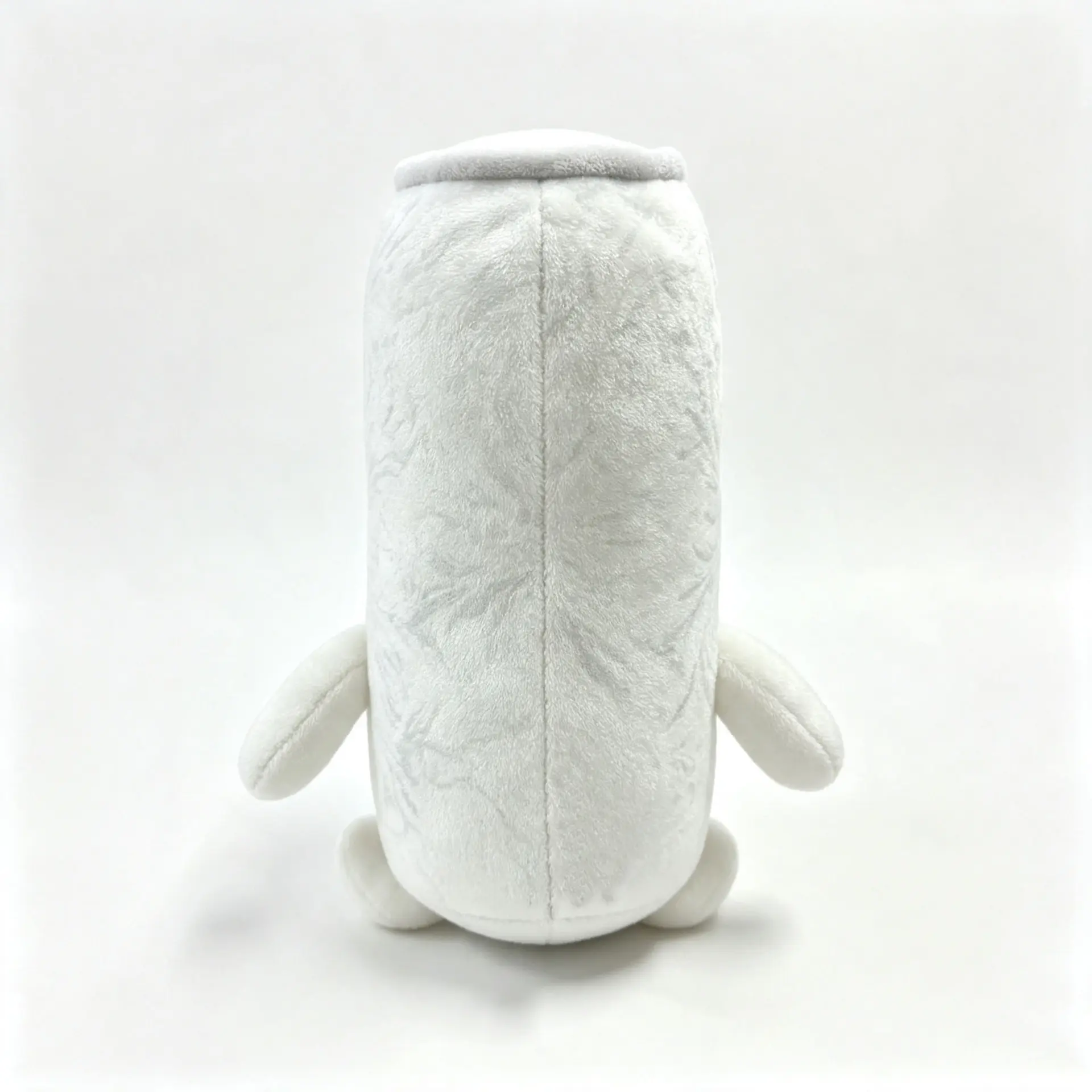Drink Can Plush Toy - Black & White Ultra White Stuffed Doll, Soft Simulation Beverage Figure, Kawaii Collectible.
