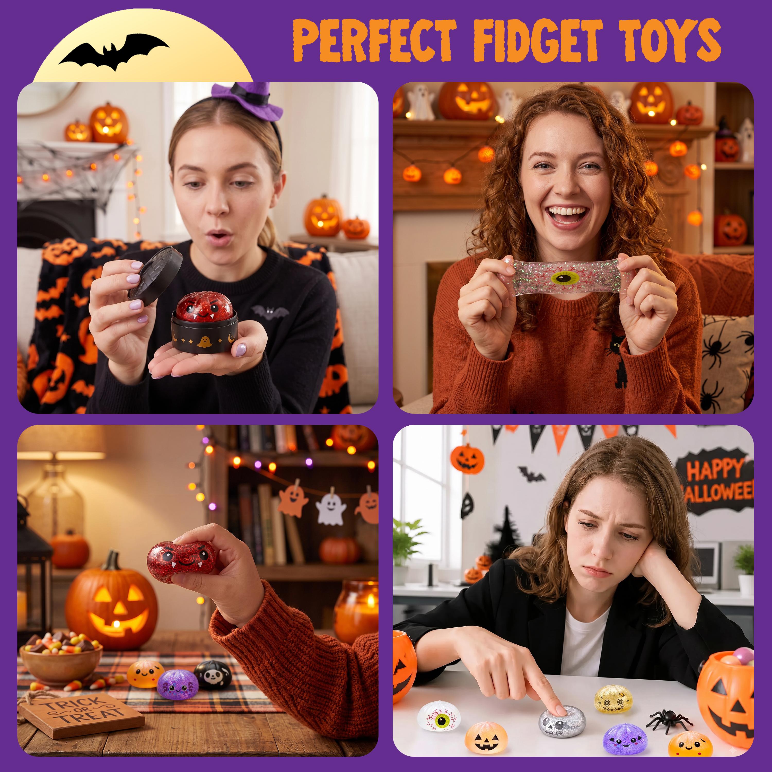 Halloween Dumpling Stress Relief Toys, 1pcs/3pcs/6pcs/8pcs/12pcs with Steamer Storage Boxes,Slow‑rebound maltose squishy toys, ideal for Halloween party gifts, featuring grimace pumpkin and little devil designs,12pcs Mini Dumpling(5cm) Halloween Dumpling Stress Relief Toys, 1pcs/3pcs/6pcs/8pcs/12pcs with Steamer Storage Boxes,Slow‑rebound maltose squishy toys, ideal for Halloween party gifts, featuring grimace pumpkin and little devil designs,12pcs Mini Dumpling(5cm)