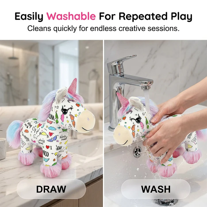Magical Coloring Plush Friend