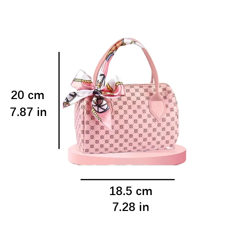 Realistic Girl Handbag Toy Set, Colorful Pretend Play Accessories, Includes Phone Wallet Makeup Toys.