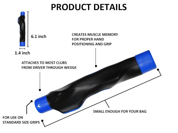 Arttodo Golf Grip Trainer, Fix Swing Grip, Golf Grip Training Aids, Fix Hand Position & Grasp, Master Correct Grip Posture, Golf Gifts Golf Regripping Kit