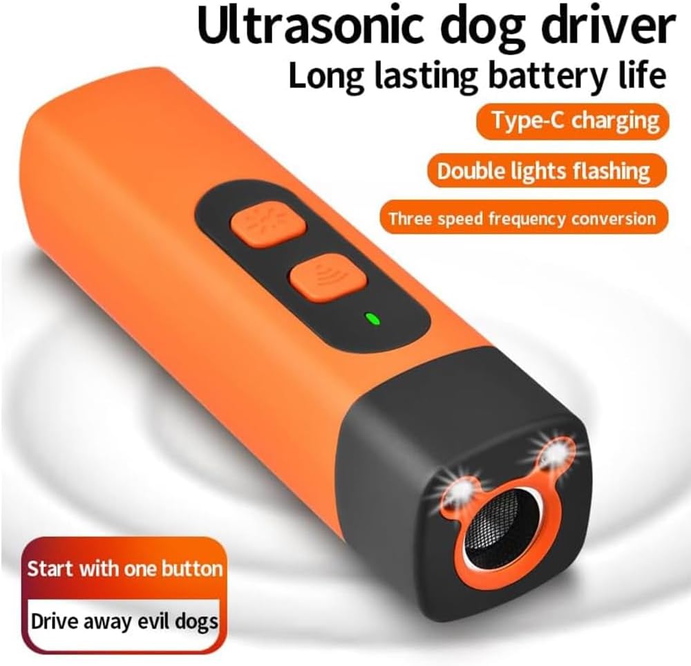 🐶Ultrasonic Dog Bark Deterrent Device – Humane & Effective Dog Repeller