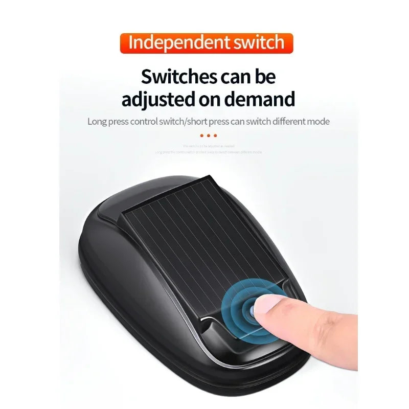 Solar LED navigation lights