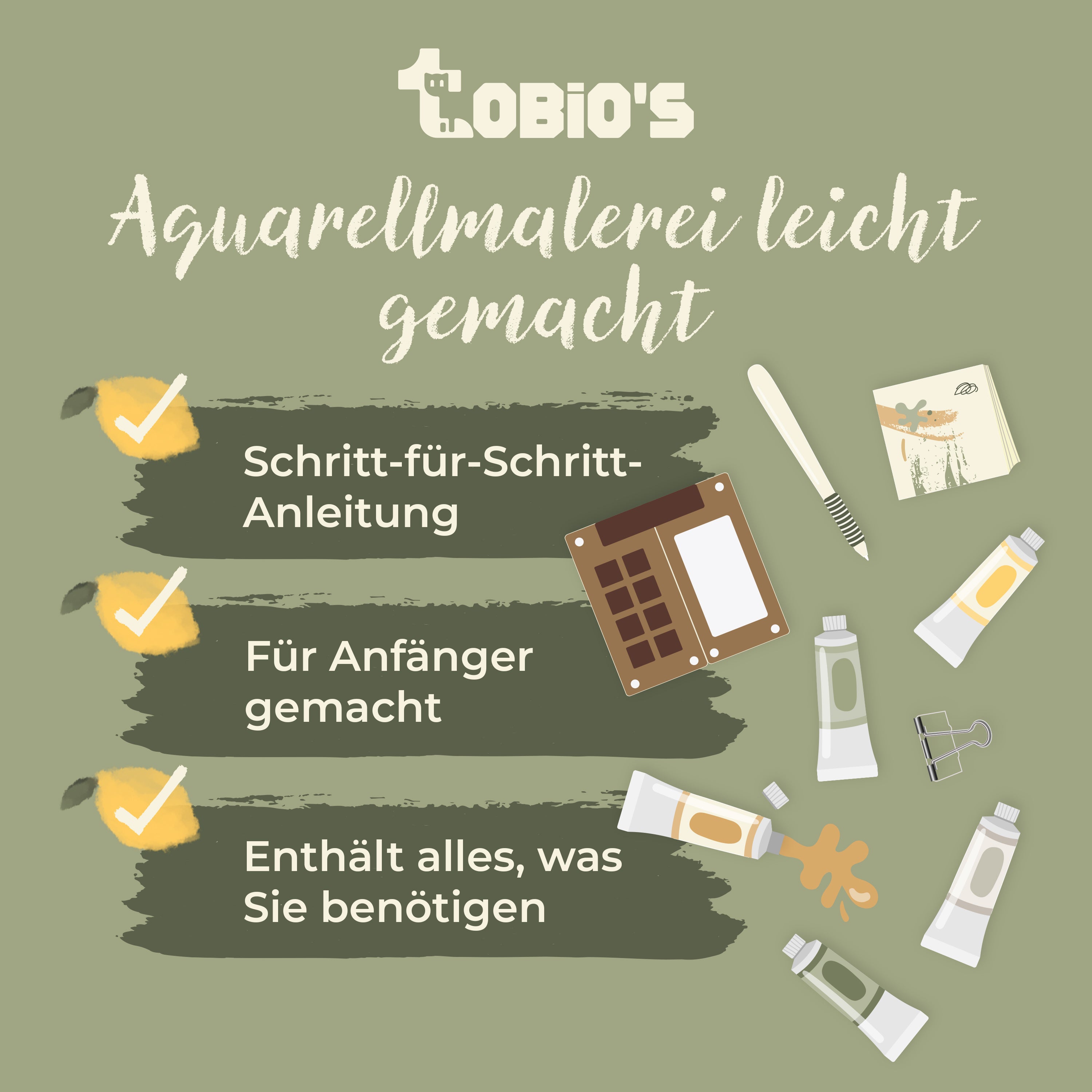 Pocket-Aquarellset