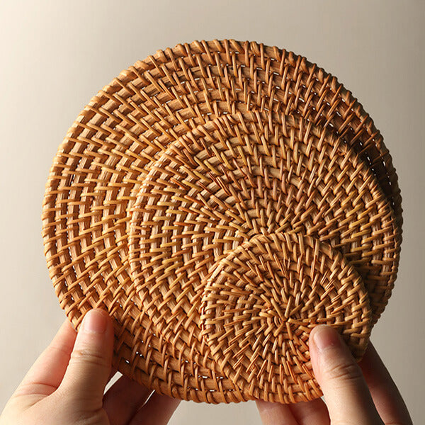 Handcrafted Wicker Insulated Coaster
