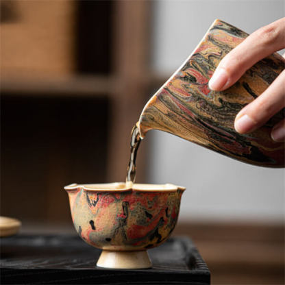 Tea Set Kiln-Changing Ceramic Master Cup