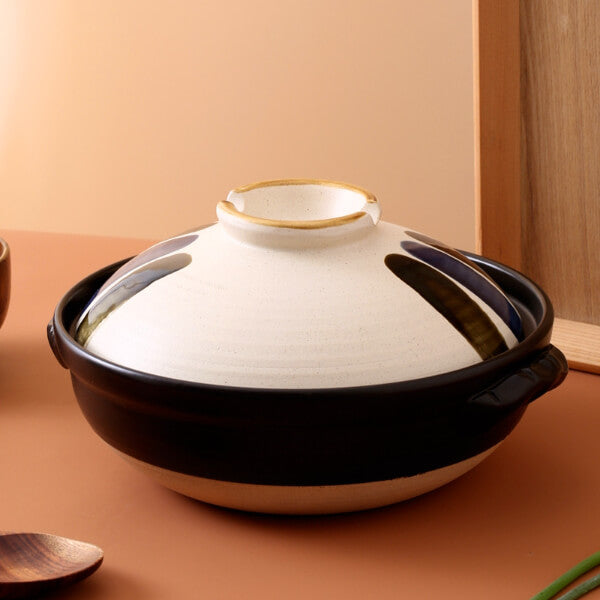 Japanese Hand-Painted Casserole Dishes Pot