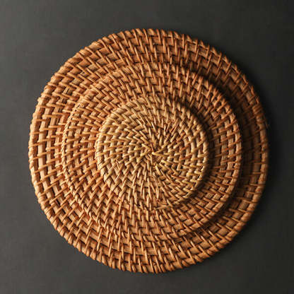 Handcrafted Wicker Insulated Coaster