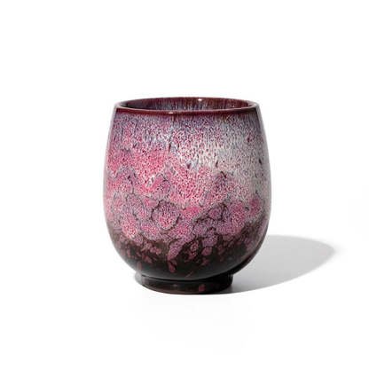 Kung Fu Tea Cup Pink Sakura Handmade Ceramics