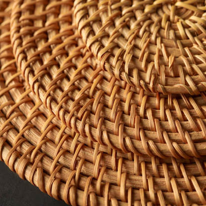 Handcrafted Wicker Insulated Coaster