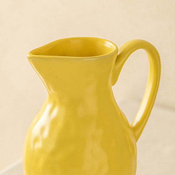 Nordic-Style Textured Ceramic Vase