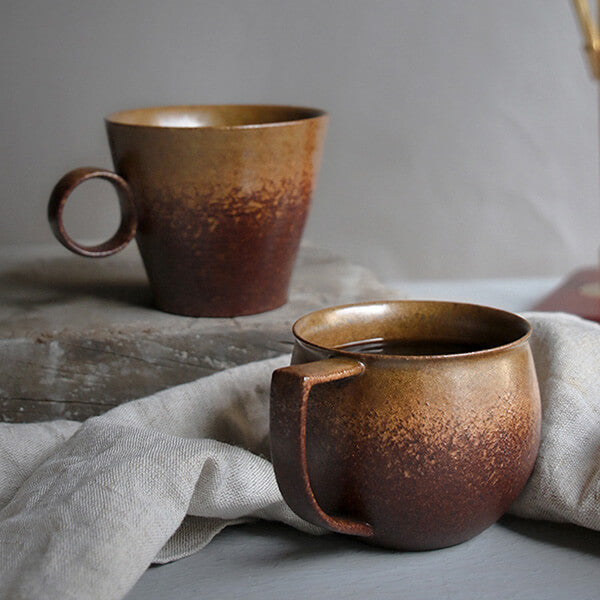 Gradient Vintage Coffee Cup