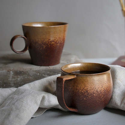 Gradient Vintage Coffee Cup