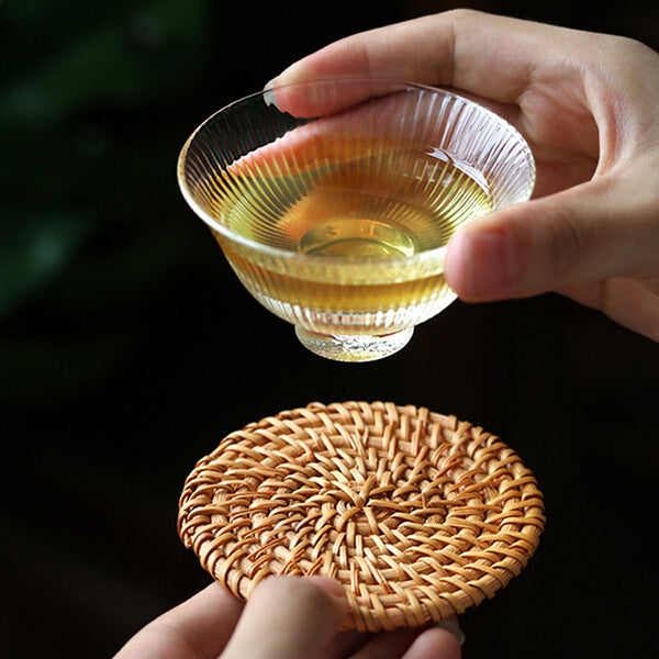 Handcrafted Wicker Insulated Coaster