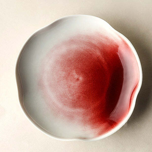 Handcrafted Ceramic Petal Plates and Bowls
