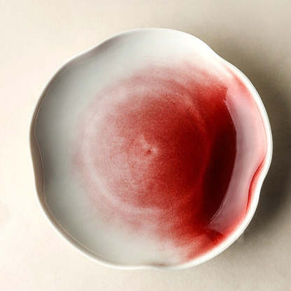 Handcrafted Ceramic Petal Plates and Bowls