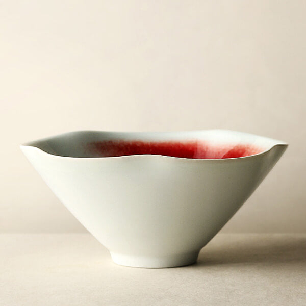 Handcrafted Ceramic Petal Plates and Bowls