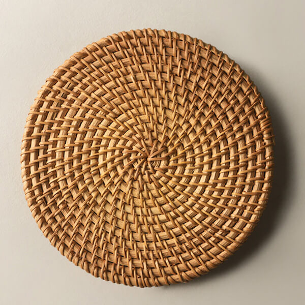 Handcrafted Wicker Insulated Coaster