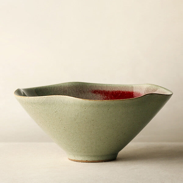 Handcrafted Ceramic Petal Plates and Bowls