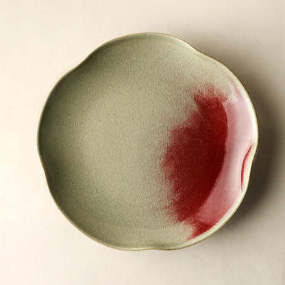 Handcrafted Ceramic Petal Plates and Bowls