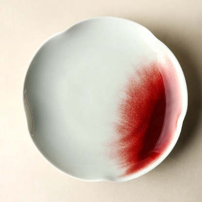 Handcrafted Ceramic Petal Plates and Bowls