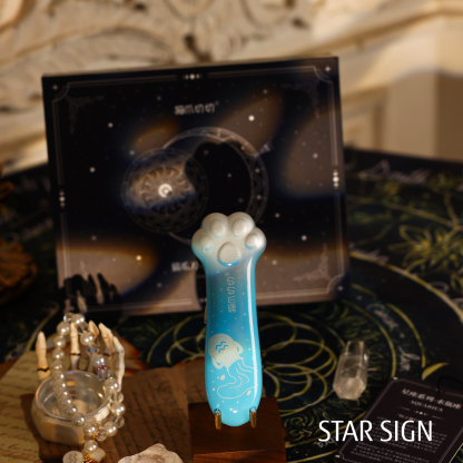 Meowkit Cat Paw Box Cutter Gift Set – 12 Astrology-Inspired Designs