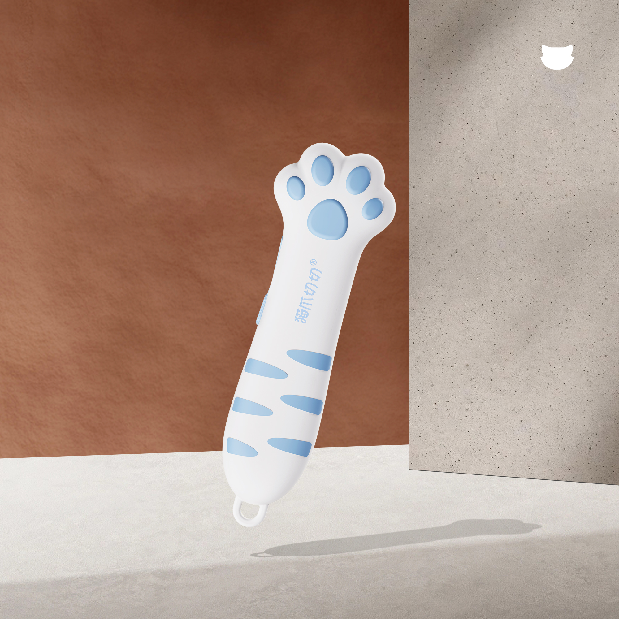 MEOWKIT Retractable Cat Paw Box Cutter – Safe One-Button Slide
