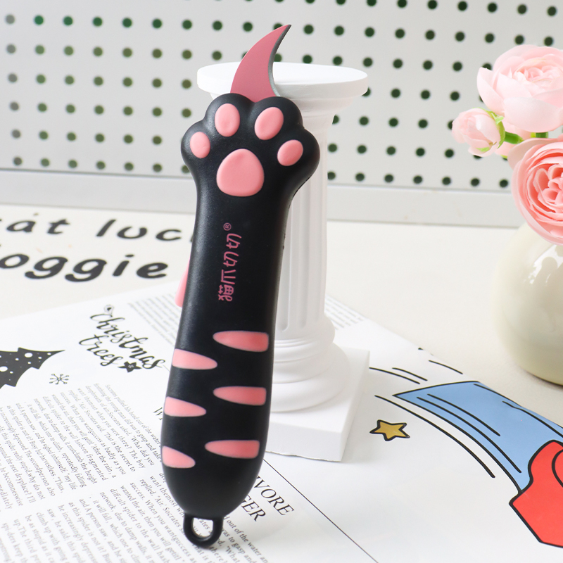 Meowkit Retractable Cat Claw Knife Cute Cat Box Cutter