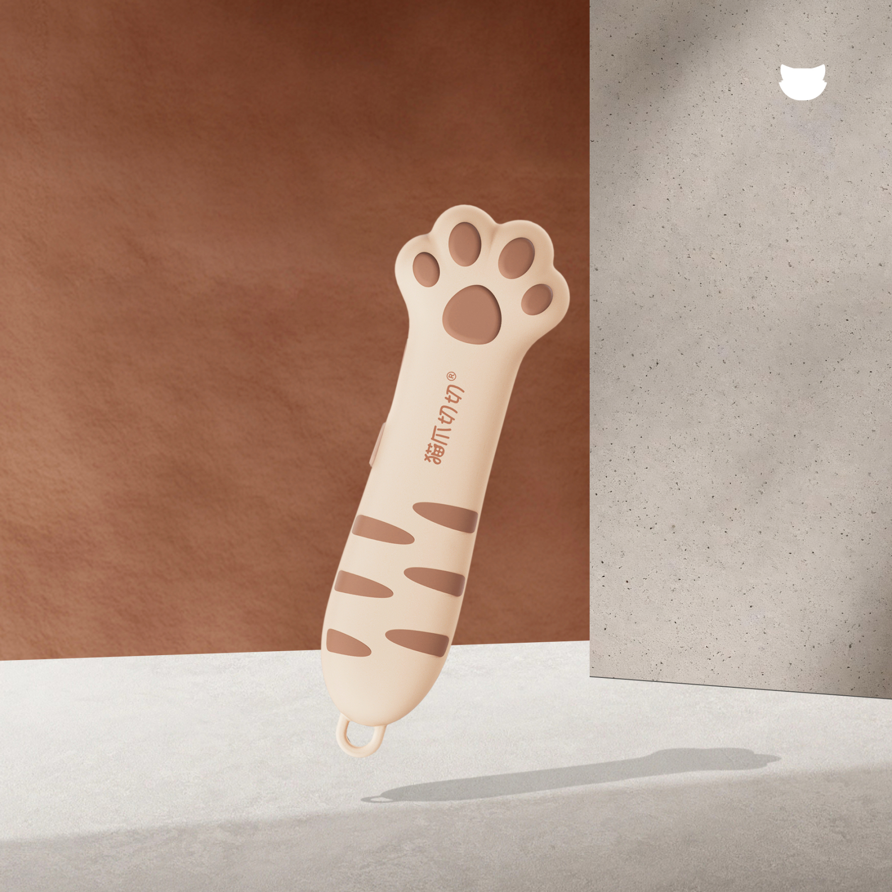 MEOWKIT Retractable Cat Paw Box Cutter – Safe One-Button Slide