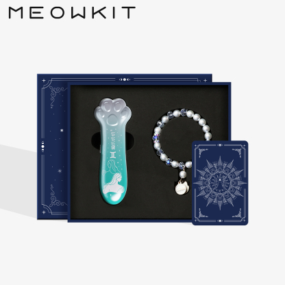Meowkit Cat Paw Box Cutter Gift Set – 12 Astrology-Inspired Designs