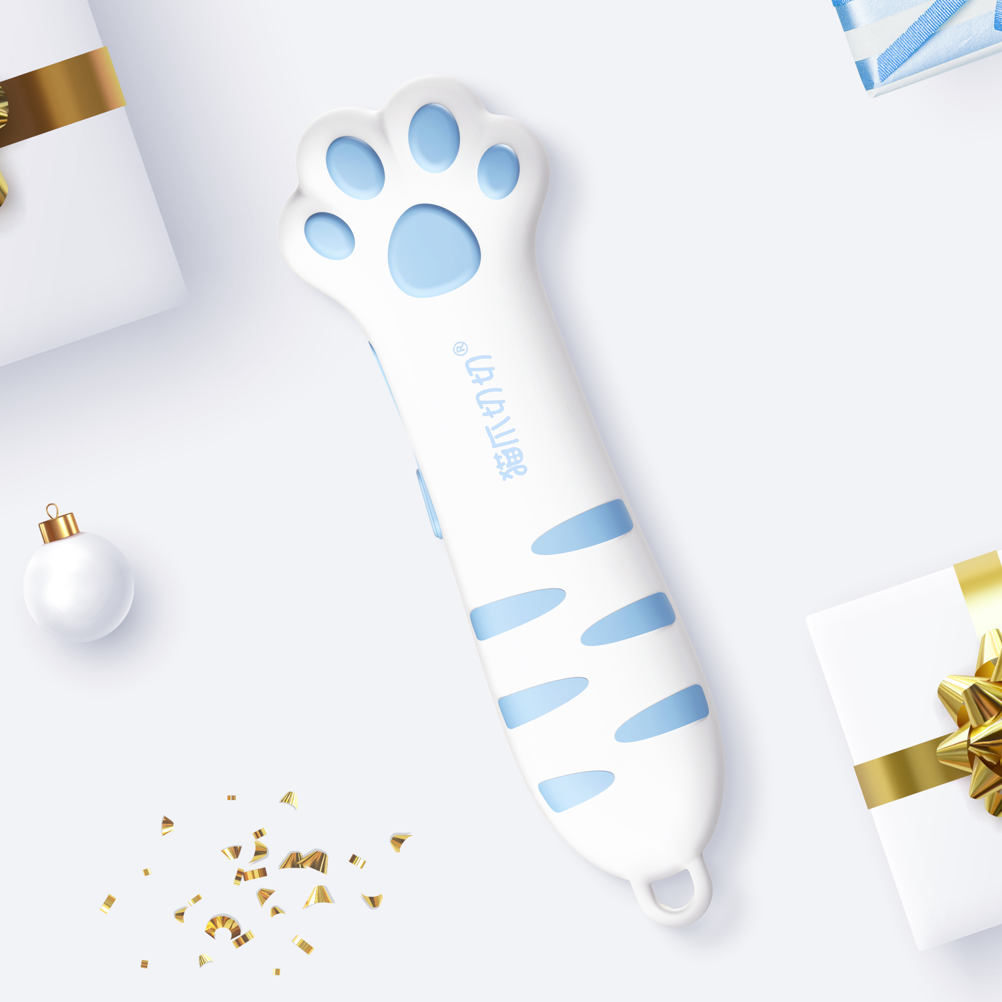 Meowkit Cute Cat Claw Box Cutter – Sky Blue