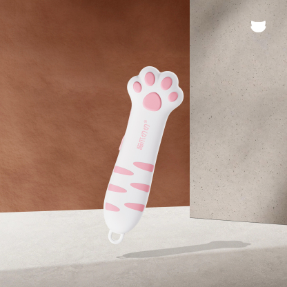MEOWKIT Retractable Cat Paw Box Cutter – Safe One-Button Slide