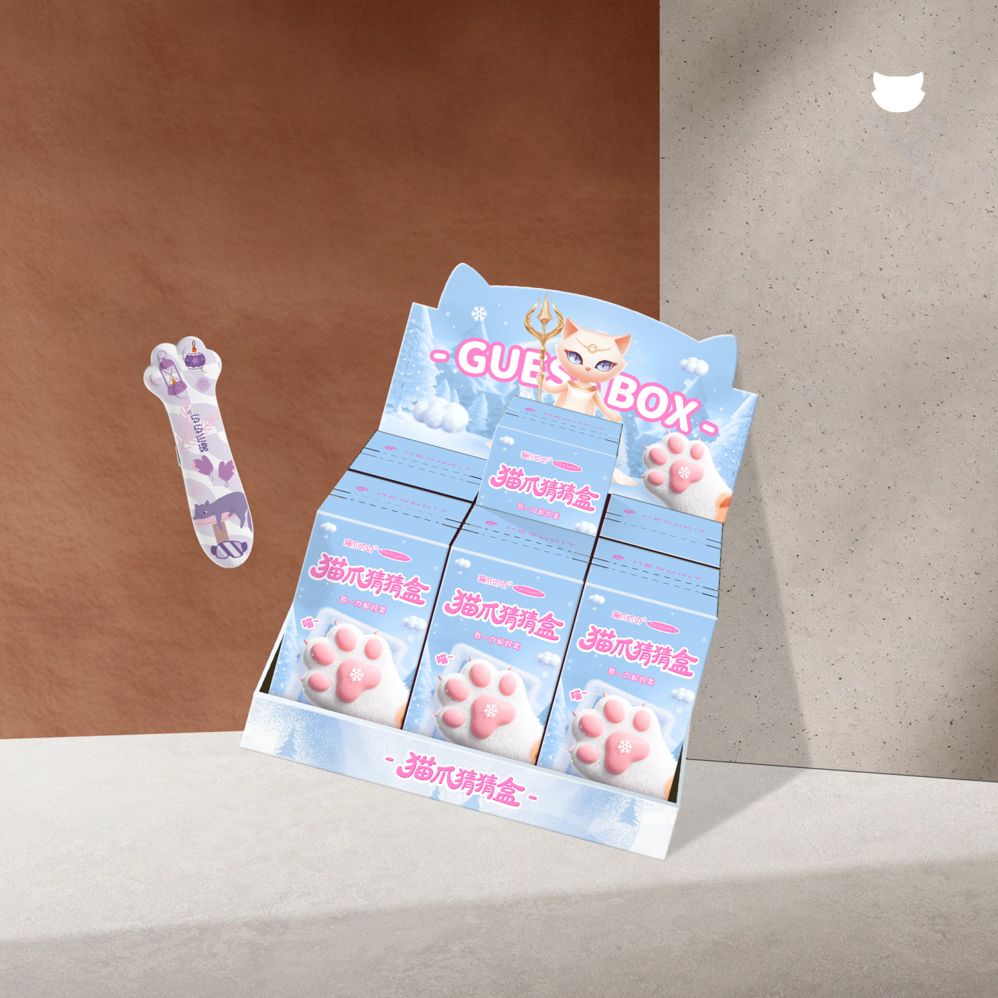 MEOWKIT Cat Paw Box Cutter Mystery Box – Fall & Winter
