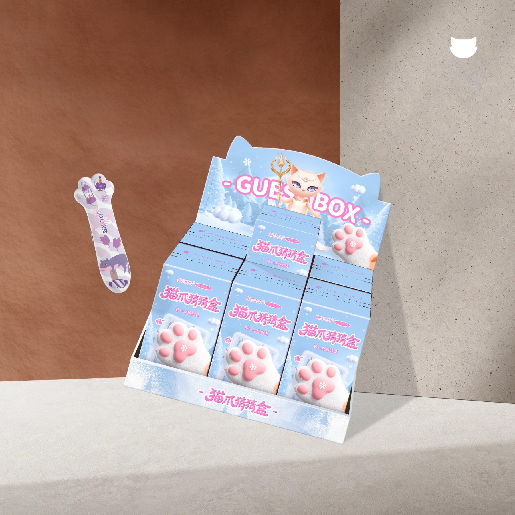 MEOWKIT Cat Paw Box Cutter Mystery Box – Fall & Winter