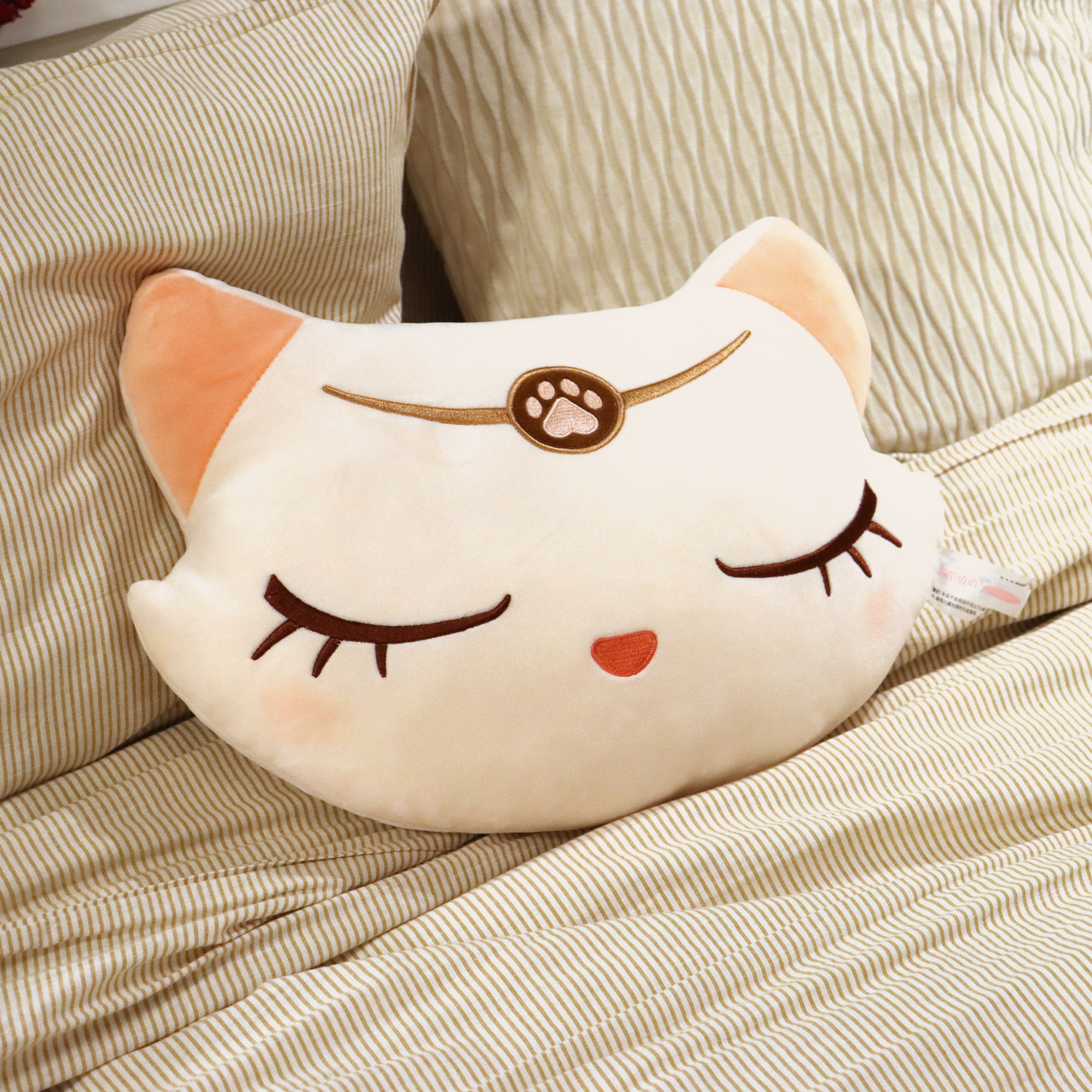 Meowkit Cat Paw Plush Pillow – Cute & Cozy Cat Cushion for Home, Sofa & Gifts