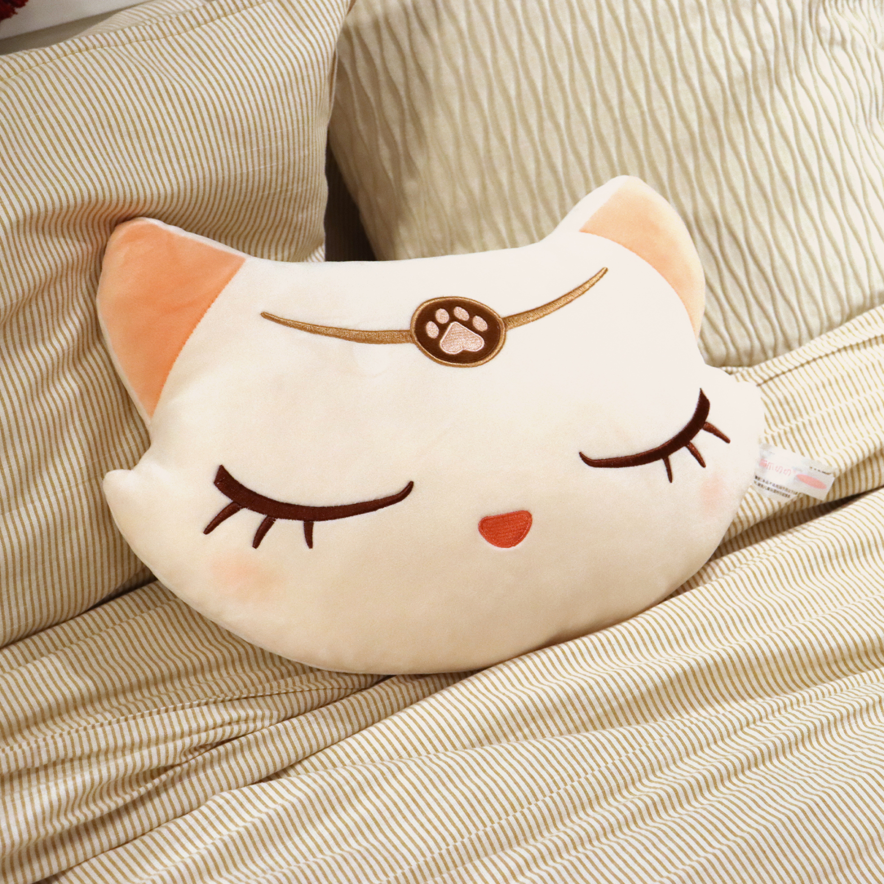 Meowkit Cat Paw Plush Pillow – Cute & Cozy Cat Cushion for Home, Sofa & Gifts